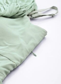 Green Embroidered One Shoulder Style Gown Party Wear 14 Green Embroidered One Shoulder Style Gown Party Wear -Deals Chic Lehenga Store Green Embroidered One Shoulder Style Gown IWBS02305134 rrc3