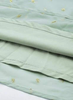 Green Embroidered One Shoulder Style Gown Party Wear 15 Green Embroidered One Shoulder Style Gown Party Wear -Deals Chic Lehenga Store Green Embroidered One Shoulder Style Gown IWBS02305134 rrc4