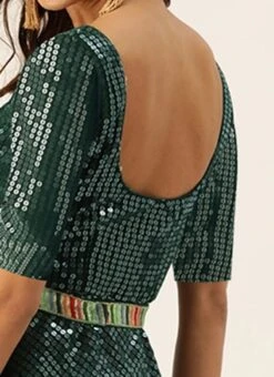 Bottom From Green Embroidered Peplum Top N Palazzo Set After Six Wear -Deals Chic Lehenga Store Green Embroidered Peplum Top N Palazzo Set IWBS02306501 rrc2