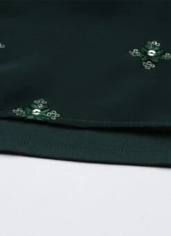 Dupatta From Green Embroidered Salwar Set After Six Wear -Deals Chic Lehenga Store Green Embroidered Salwar Set SLBS02211095 rrc4 1