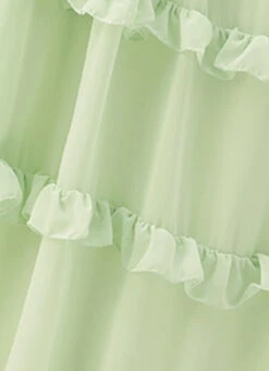 Green Georgette Embroidered Ruffle Maxi Dress Festive Wear -Deals Chic Lehenga Store Green Georgette Embroidered Ruffle Maxi Dress DRBS02305167 rrc3