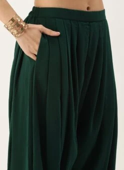 Jacket From Green Georgette Embroidered Set N Suits -Deals Chic Lehenga Store Green Georgette Embroidered Set N Suits IWBS02211124 rrc3