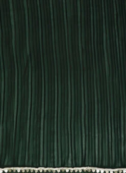 Green Georgette Pleated Ruffle Saree Festive Wear -Deals Chic Lehenga Store Green Georgette Pleated Ruffle Saree SABS02301091 rrc3