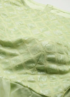 Green N Black Embroidered Layered Lehenga Set Festive Wear -Deals Chic Lehenga Store Green N Black Embroidered Layered Lehenga Set GHBS02102953 rrc1