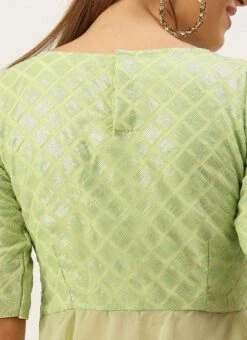 Green N Black Embroidered Layered Lehenga Set Festive Wear -Deals Chic Lehenga Store Green N Black Embroidered Layered Lehenga Set GHBS02102953 rrc2