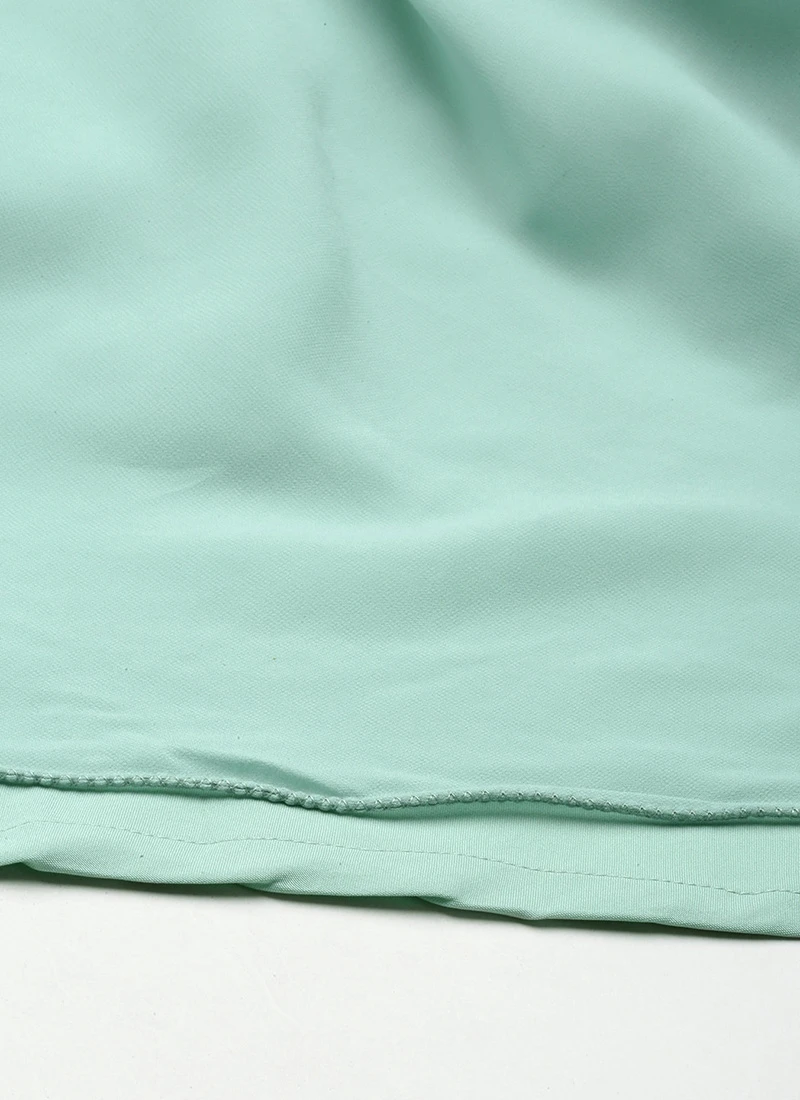 Dupatta From Green N Light Blue Net Embroidered Lehenga After Six Wear 8 Dupatta From Green N Light Blue Net Embroidered Lehenga After Six Wear - Image 8