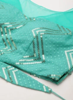 Green N White Sequins Embroidered Lehenga Festive Wear 12 Green N White Sequins Embroidered Lehenga Festive Wear -Deals Chic Lehenga Store Green N White Sequins Embroidered Lehenga GHBS02208413 rrc1