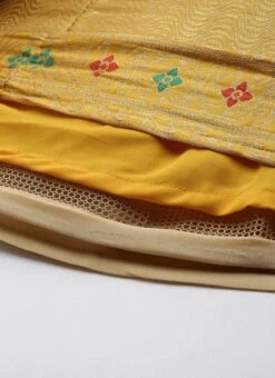 Skirt From Green N Yellow Jacquard Skirt Set After Six Wear -Deals Chic Lehenga Store Green N Yellow Jacquard Skirt Set IWBS02301972 rrc4