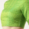 Green Patola Blouse Festive Wear