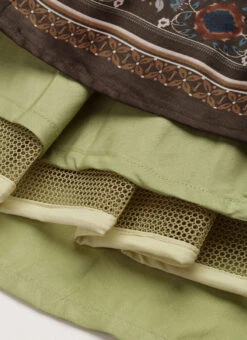 Green Taffeta Digital Print Kali Lehenga Set Wedding Wear -Deals Chic Lehenga Store Green Taffeta Digital Print Kali Lehenga Set GHBS02208486 rrc4