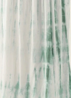 Green Tie N Dye Gathered Flare Dress After Six Wear -Deals Chic Lehenga Store Green Tie N Dye Gathered Flare Dress DRBS02202350 rrc3