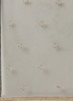 Dupatta From Grey Art Silk Foil Print Lehenga Set After Six Wear -Deals Chic Lehenga Store Grey Art Silk Foil Print Lehenga Set GHBS02301052 rrc3