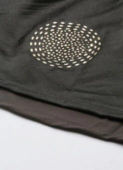 Dupatta From Grey Art Silk Foil Print Lehenga Set After Six Wear -Deals Chic Lehenga Store Grey Art Silk Foil Print Lehenga Set GHBS02301052 rrc4