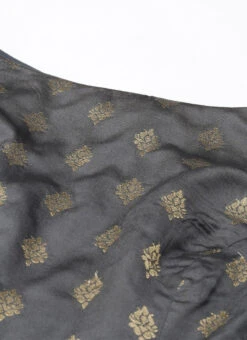 Grey Brocade Boat Neck Flared Dress Festive Wear -Deals Chic Lehenga Store Grey Brocade Boat Neck Flared Dress DRBS02201295 rrc1