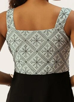 Grey Embroidered N Black Georgette Gown Festive Wear 13 Grey Embroidered N Black Georgette Gown Festive Wear -Deals Chic Lehenga Store Grey Embroidered N Black Georgette Gown IWBS02209626 rrc2