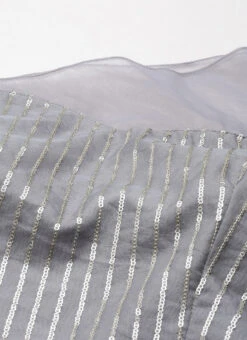 Grey N Black Embroidered Chinon Lehenga Set Festive Wear -Deals Chic Lehenga Store Grey N Black Embroidered Chinon Lehenga Set GHBS02212603 rrc1