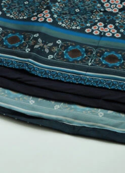 Grey N Blue Taffeta Printed Anarkali Suit Festive Wear -Deals Chic Lehenga Store Grey N Blue Taffeta Printed Anarkali Suit SLBS02208499 rrc4