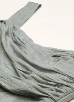 Grey Nylon Sequins Embroidered Jumpsuit After Six Wear -Deals Chic Lehenga Store Grey Nylon Sequins Embroidered Jumpsuit DRBS02212507 rrc1 1