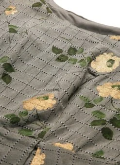 Grey Printed Rayon Calf Length Dress Work Wear 12 Grey Printed Rayon Calf Length Dress Work Wear -Deals Chic Lehenga Store Grey Printed Rayon Calf Length Dress DRBS02106443 rrc1