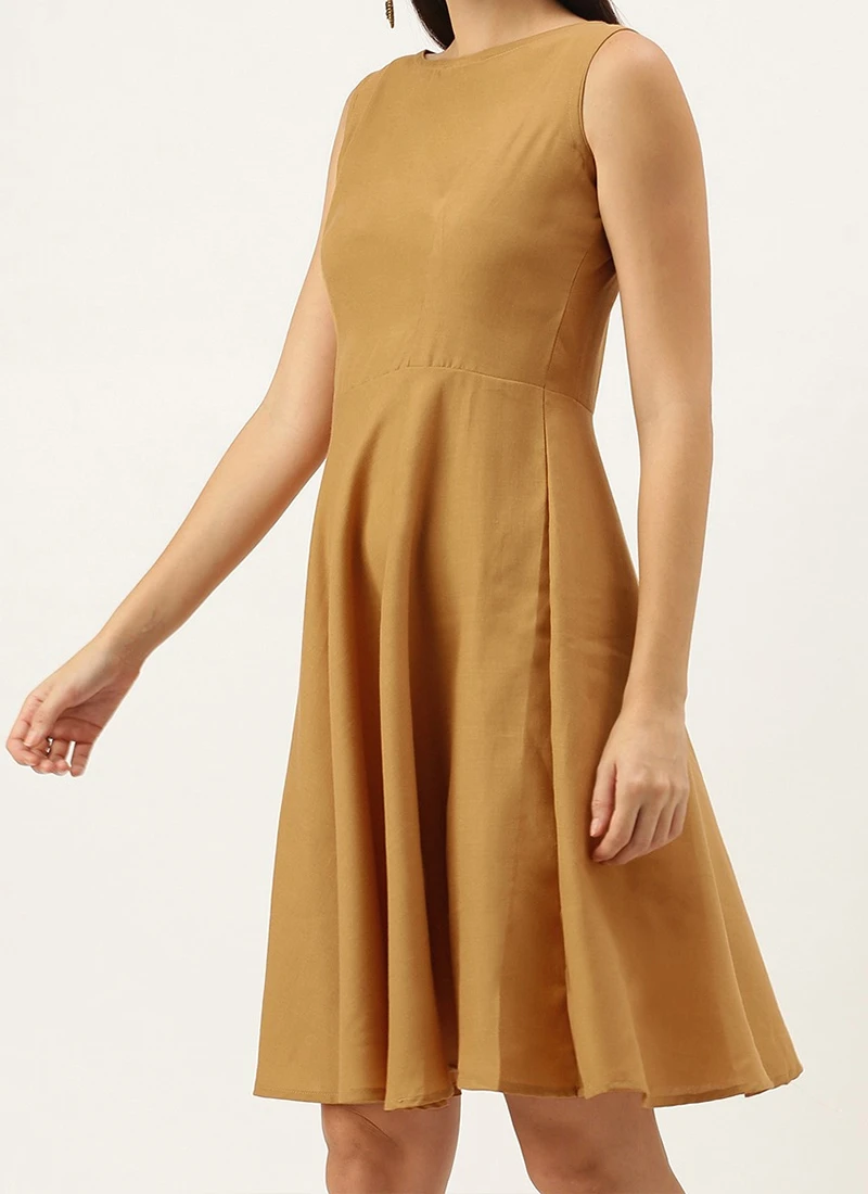 Grey Rayon Boat Neck Dress With Red Chanderi Jacket After Six Wear 1 Grey Rayon Boat Neck Dress With Red Chanderi Jacket After Six Wear