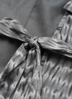 Grey Rayon Printed Boat Neck Dress After Six Wear 12 Grey Rayon Printed Boat Neck Dress After Six Wear -Deals Chic Lehenga Store Grey Rayon Printed Boat Neck Dress DRBS02107535 rrc1