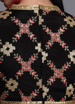 High Neck Beige Embroidered Knife Pleat Lehenga Festive Wear -Deals Chic Lehenga Store High Neck Beige Embroidered Knife Pleat Lehenga GHBS01911594 rrc2