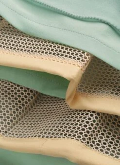 Light Blue Embroidered N Green Layered Gown Wedding Wear -Deals Chic Lehenga Store Light Blue Embroidered N Green Layered Gown IWBS02211173 rrc3