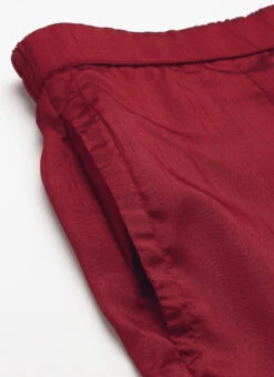 Top From Maroon N Grey Printed Art Silk Anarkali Set After Six Wear -Deals Chic Lehenga Store Maroon N Grey Printed Art Silk Anarkali Set SLBS02209654 rrc2