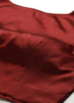 Maroon N Off White Embroidered Lehenga Set Party Wear -Deals Chic Lehenga Store Maroon N Off White Embroidered Lehenga Set GHBS02110829 rrc1