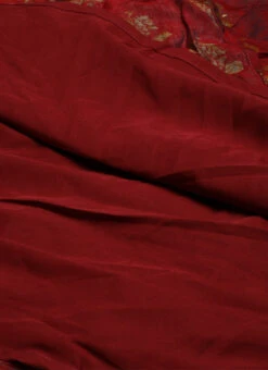 Maroon Printed One Shoulder Dress Party Wear After Six Wear 14 Maroon Printed One Shoulder Dress Party Wear After Six Wear -Deals Chic Lehenga Store Maroon Printed One Shoulder Dress DRBS02205963 rrc3