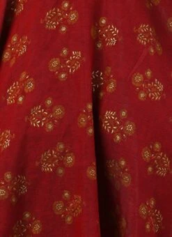 Maroon Printed One Shoulder Dress After Six Wear -Deals Chic Lehenga Store Maroon Printed One Shoulder Dress DRBS02205963 rrc4 1