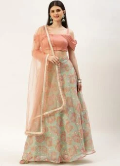 Mauve Art Silk N Sequin Organza Lehenga Festive Wear -Deals Chic Lehenga Store Mauve Art Silk N Sequin Organza Lehenga GHBS02212494 u