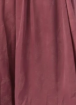 Mauve Foil Printed Satin Draped Gown Party Wear 15 Mauve Foil Printed Satin Draped Gown Party Wear -Deals Chic Lehenga Store Mauve Foil Printed Satin Draped Gown IWBS02209695 rrc4