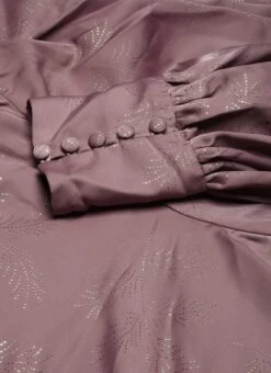 Mauve Satin Blend Foil Printed Gown Party Wear -Deals Chic Lehenga Store Mauve Satin Blend Foil Printed Gown IWBS02301072 rrc2