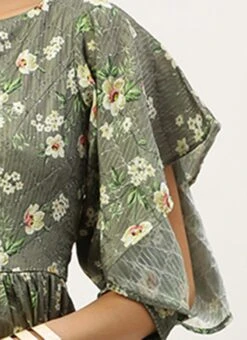 Mehndi Green Georgette Printed Dress After Six Wear 14 Mehndi Green Georgette Printed Dress After Six Wear -Deals Chic Lehenga Store Mehndi Green Georgette Printed Dress DRBS02211034 rrc3 1