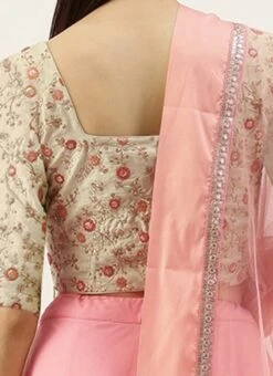 Mint Green Embroidered N Peach Net Lehenga Festive Wear -Deals Chic Lehenga Store Mint Green Embroidered N Peach Net Lehenga GHBS02308954 rrc2