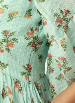 Mint Green Georgette Digital Printed Dress After Six Wear Party Wear 14 Mint Green Georgette Digital Printed Dress After Six Wear Party Wear -Deals Chic Lehenga Store Mint Green Georgette Digital Printed Dress DRBS02210920 rrc3