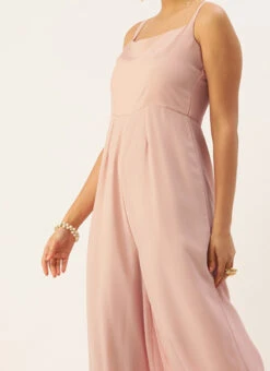 Mint Green Georgette Digital Printed Jumpsuit Festive Wear After Six Wear