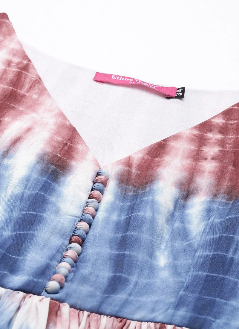 Multi Colour Modal Woven Dress After Six Wear 5 Multi Colour Modal Woven Dress After Six Wear - Image 5