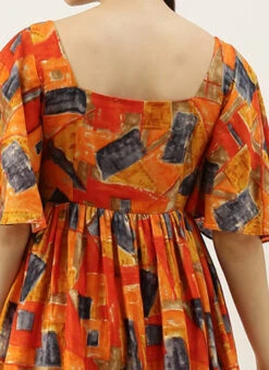 MultiColored Bell Sleeve Dress After Six Wear 13 MultiColored Bell Sleeve Dress After Six Wear -Deals Chic Lehenga Store MultiColored Bell Sleeve Dress DRBS02105352 rrc2