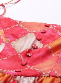 Multicolor Printed Gathered Style Midi Dress Festive Wear 12 Multicolor Printed Gathered Style Midi Dress Festive Wear -Deals Chic Lehenga Store Multicolor Printed Gathered Style Midi Dress DRBS02206161 rrc1