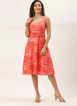 Multicolored Art Silk Round Neck Dress After Six Wear 10 Multicolored Art Silk Round Neck Dress After Six Wear -Deals Chic Lehenga Store Multicolored Art Silk Round Neck Dress DRBS02106489 u