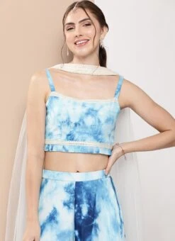 Bottom From Multicolored Chinon Sharara Set After Six Wear -Deals Chic Lehenga Store Multicolored Chinon Sharara Set IWBS02302198 rrc1 1