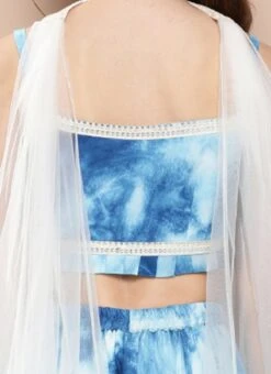 Bottom From Multicolored Chinon Sharara Set After Six Wear -Deals Chic Lehenga Store Multicolored Chinon Sharara Set IWBS02302198 rrc2 1