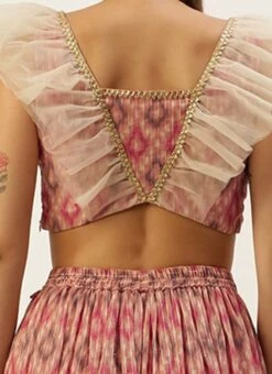 Skirt From Multicolored Digital Printed Co Ords Set After Six Wear -Deals Chic Lehenga Store Multicolored Digital Printed Co Ords Set IWBS02212581 rrc3