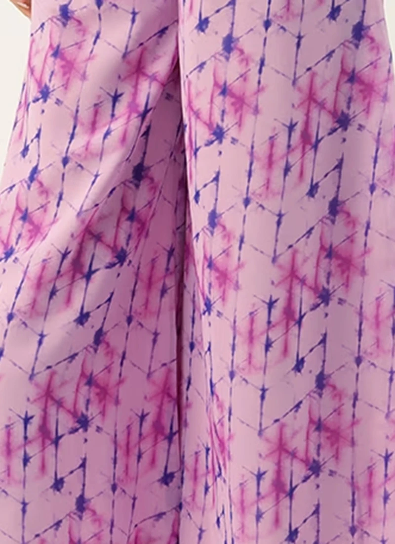 Multicolored Digital Printed Georgette Jumpsuit After Six Wear 8 Multicolored Digital Printed Georgette Jumpsuit After Six Wear - Image 8