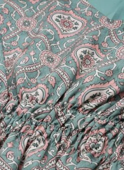 Multicolored Digital Printed Kaftan Dress After Six Wear -Deals Chic Lehenga Store Multicolored Digital Printed Kaftan Dress DRBS02211025 rrc1