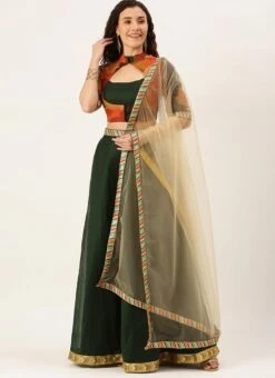 Multicolored Digital Printed Lehenga Set Festive Wear -Deals Chic Lehenga Store Multicolored Digital Printed Lehenga Set GHBS02110967 u