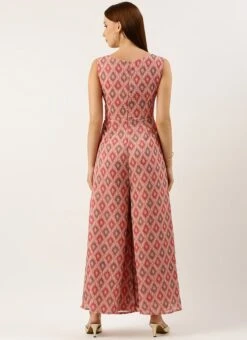 Multicolored Georgette Digital Printed Jumpsuit Festive Wear After Six Wear 11 Multicolored Georgette Digital Printed Jumpsuit Festive Wear After Six Wear -Deals Chic Lehenga Store Multicolored Georgette Digital Printed Jumpsuit DRBS02212556 b