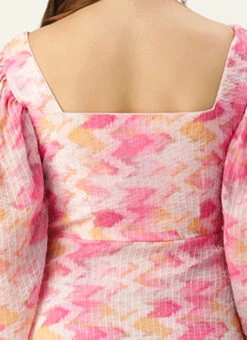 Multicolored Georgette Printed Dress Party Wear -Deals Chic Lehenga Store Multicolored Georgette Printed Dress DRBS02302440 rrc2